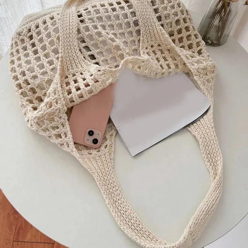 Chantal - Casual Hollow Knitted Shoulder Bag