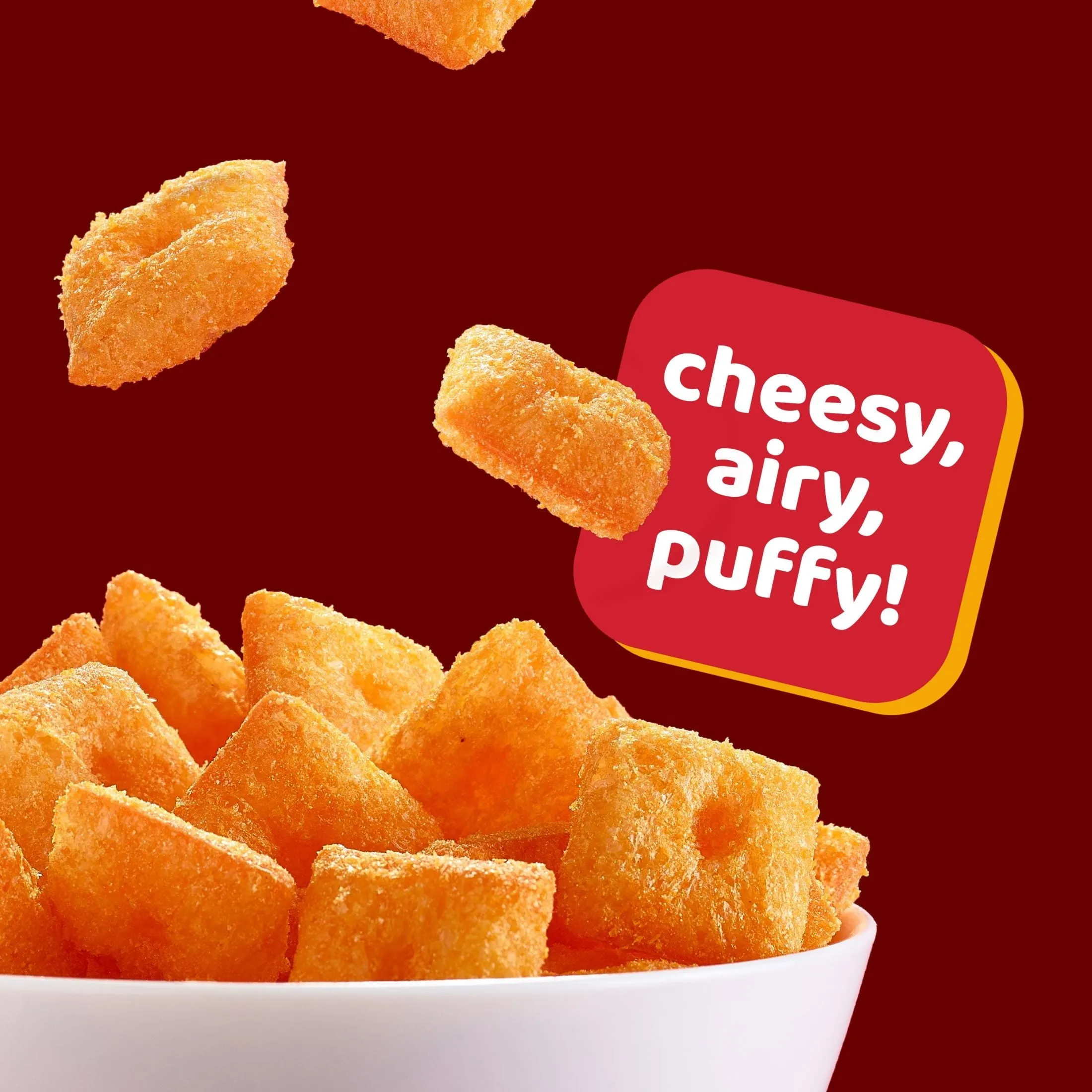 Cheez-It Puff'd Double Cheese Cheesy Baked Snacks, 5.75 oz