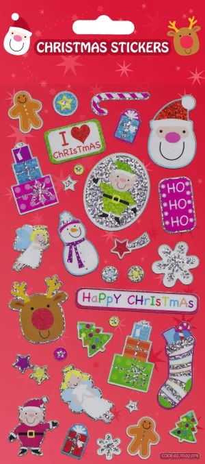 Christmas Fun Foil Stickers