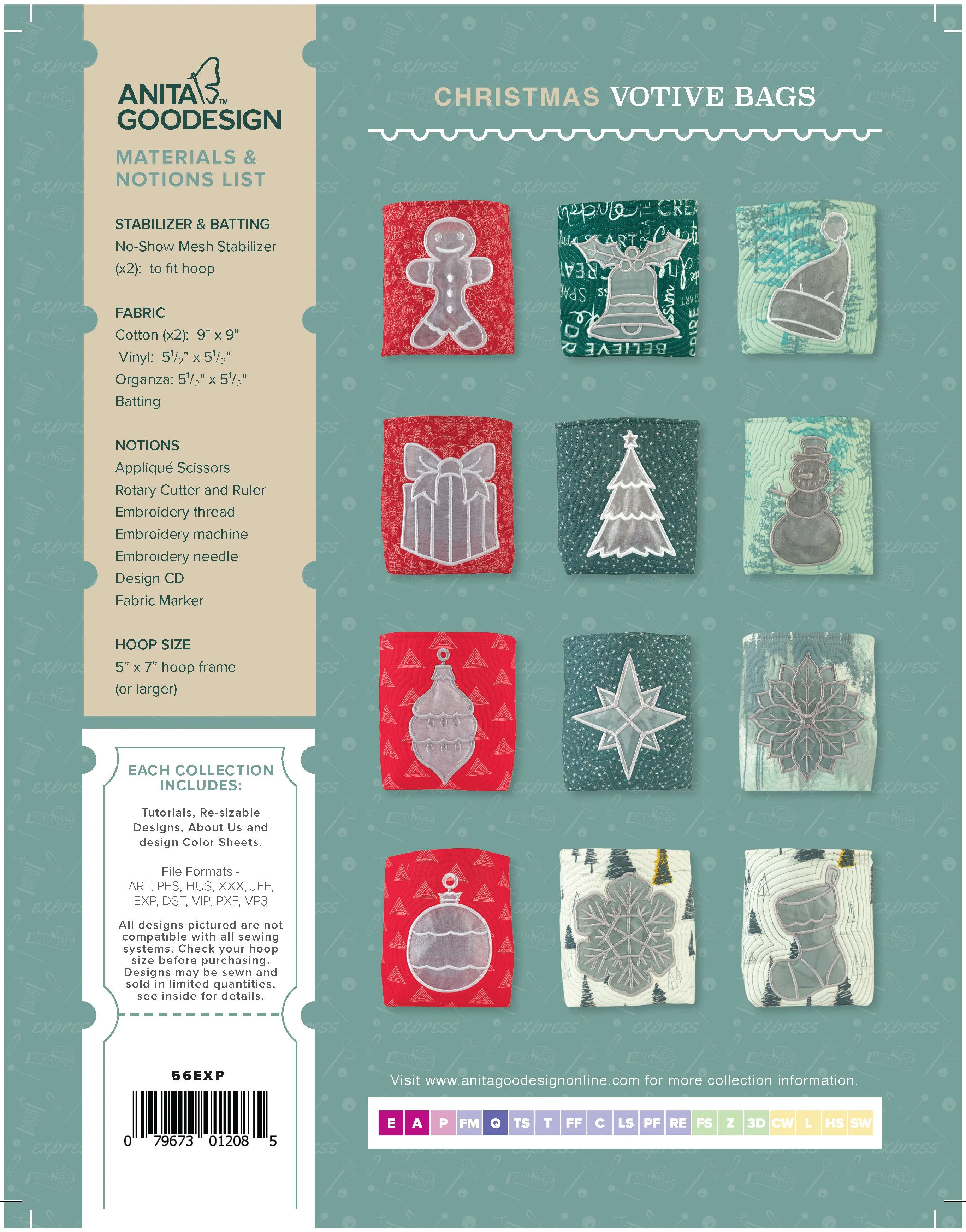 Christmas Votive Bags