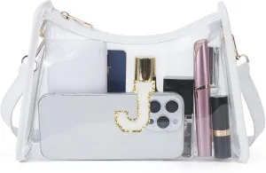 Clear Bag for Stadium Events Transparent Shoulder Bag Purses Crossbody Bags for Women