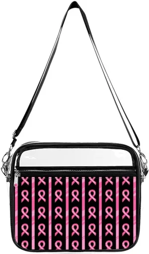 Clear Bag Stadium Approved, Women Clear Crossbody Purse Bag, Clear Stadium Bags for Sporting Events, Concerts