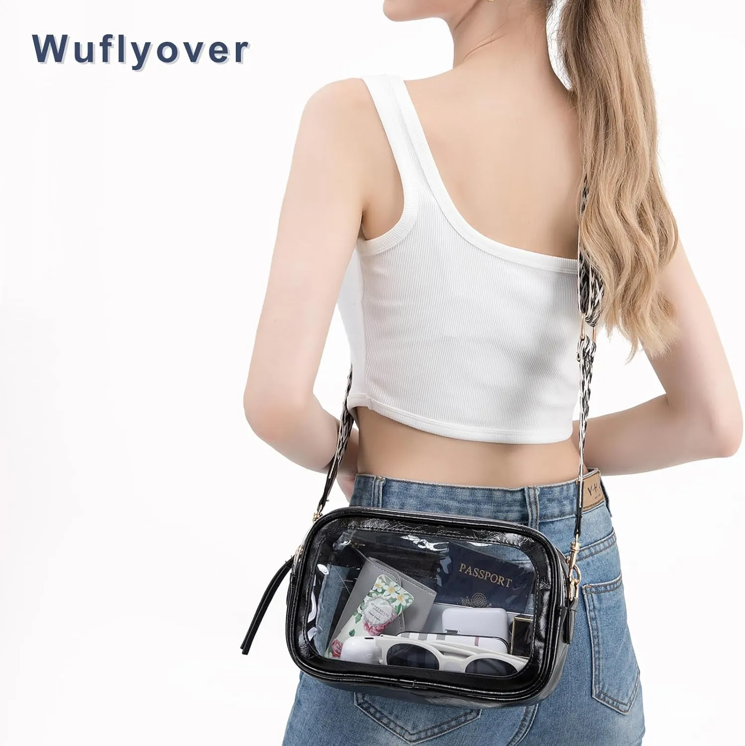 Clear Purse for Women, Clear Bag for Stadium Events