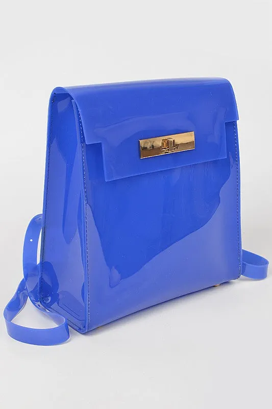 Cleared Transparent Iconic Backpack