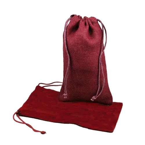 Colored Burlap Bags (10 Packs)