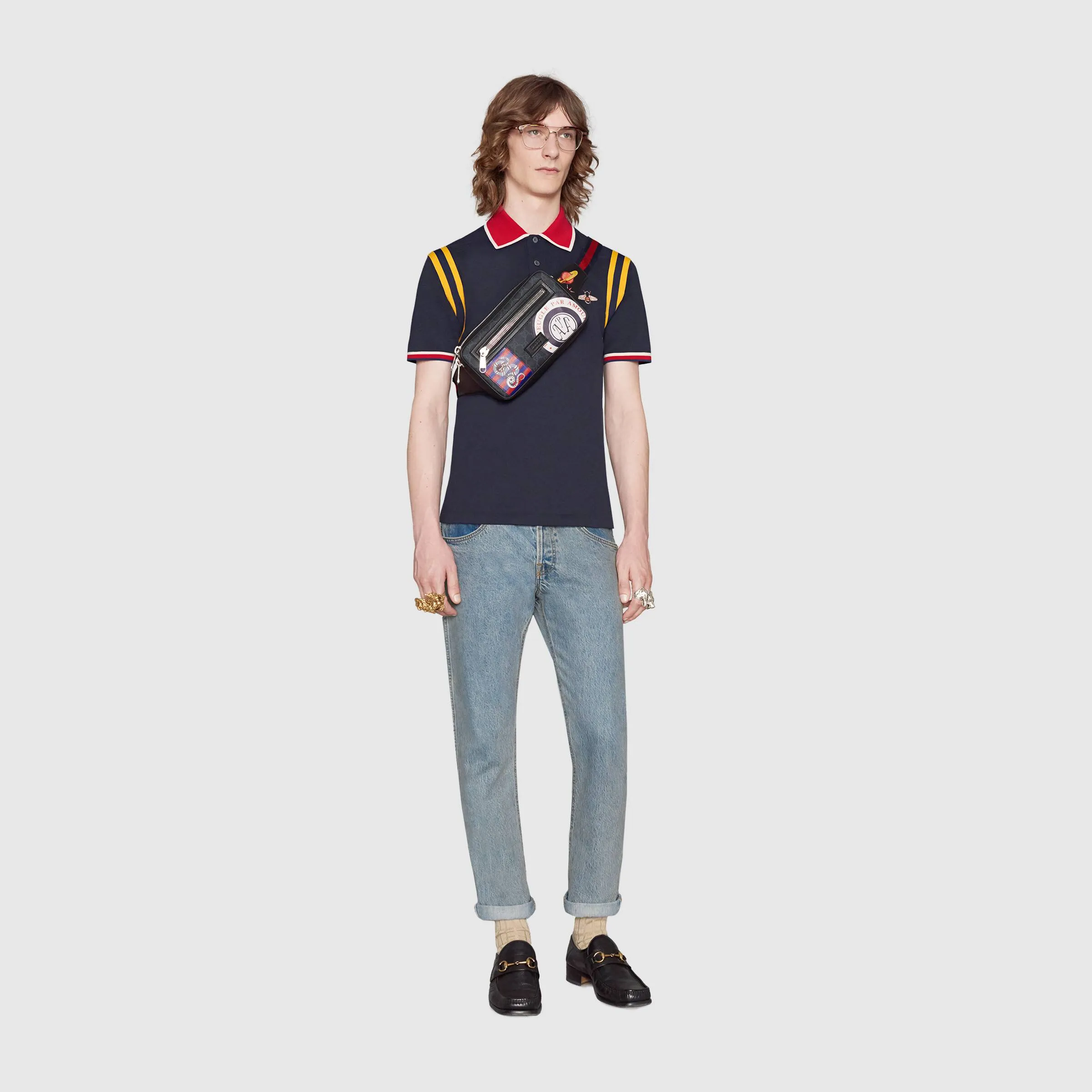 Courrier Supreme GG Rapid shipping Belt Trustworthy transactions Soft Bag Gucci Night