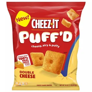 Crackers (16 Discount coupons Cheese Cheez-It oz.) Puff'd Double Worldwide shipping