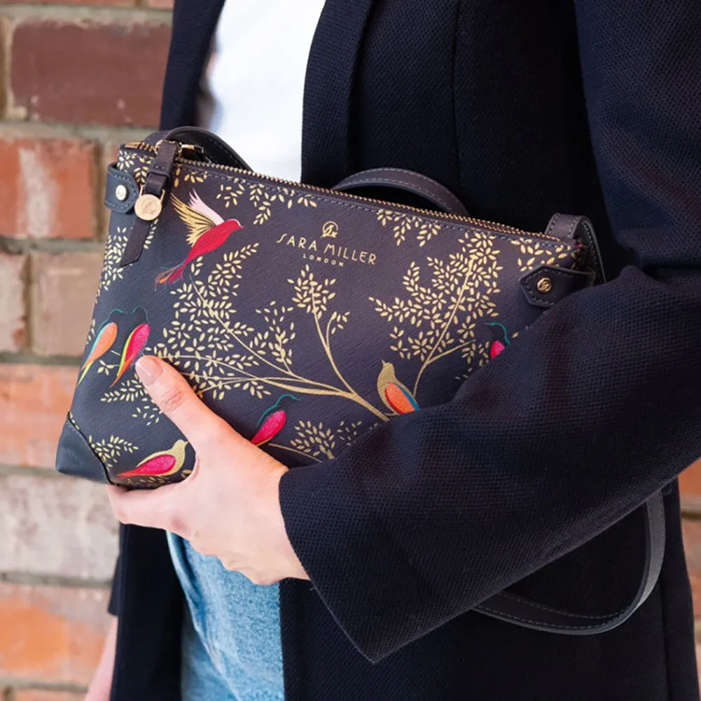 CROSS BODY - SMOKEY BLUE BIRDS