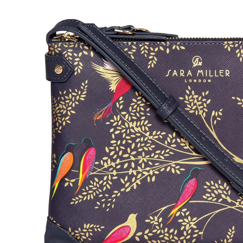 CROSS BODY - SMOKEY BLUE BIRDS