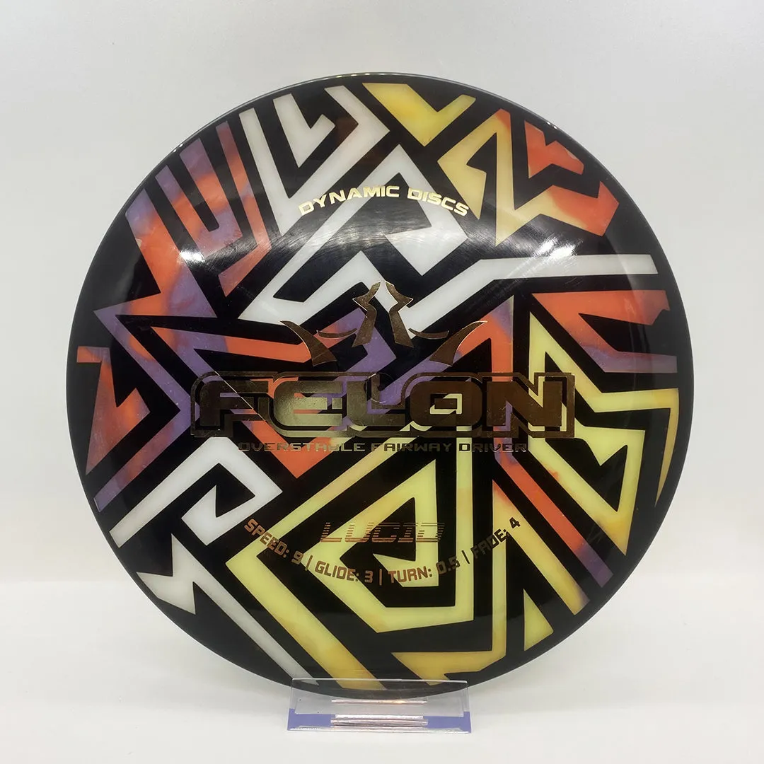 Custom Dyed Dynamic Discs Lucid Felon