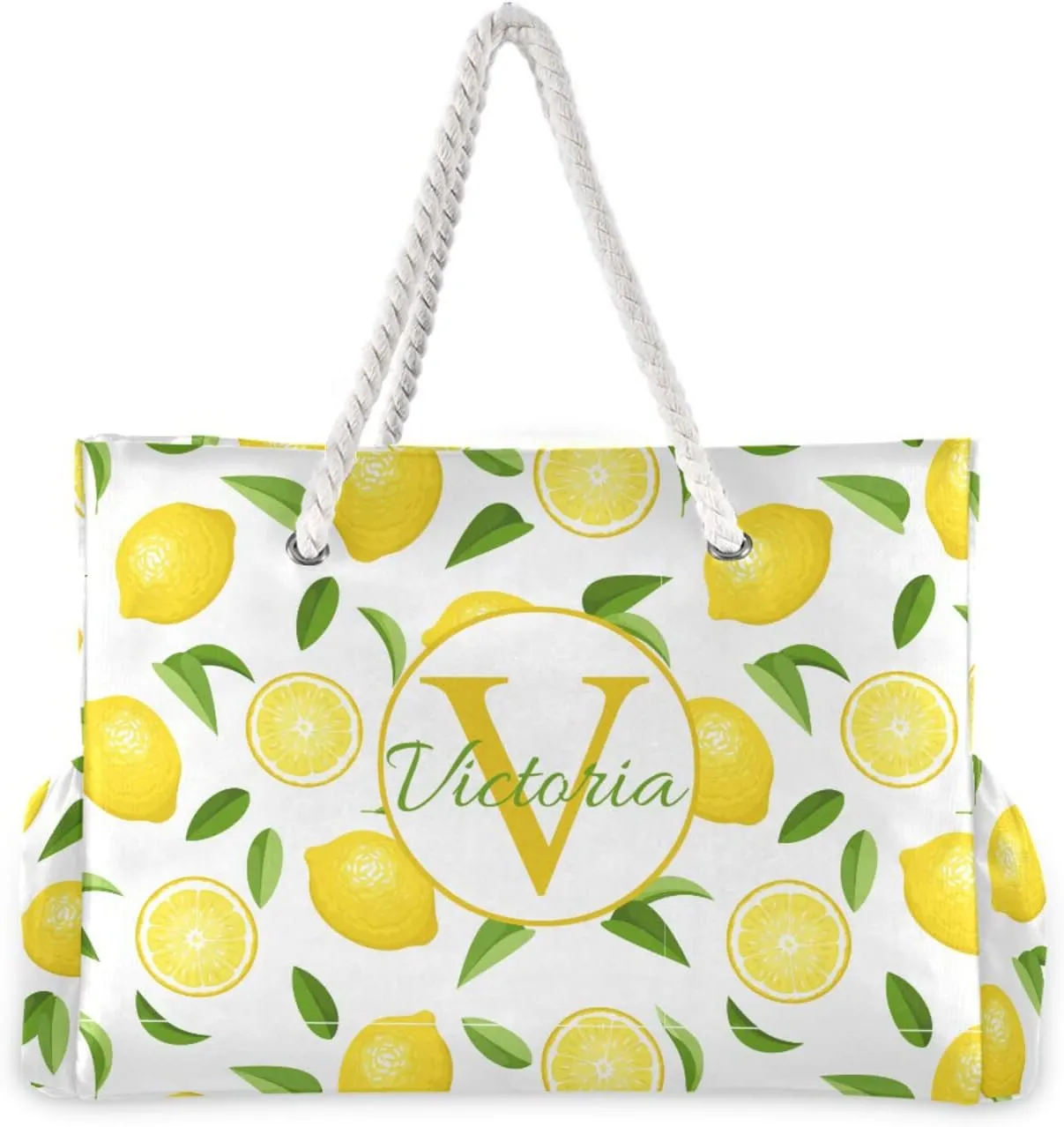Custom Large Beach Bags Personalized Shoulder Tote Bag for Women Customized Shoulder Bag