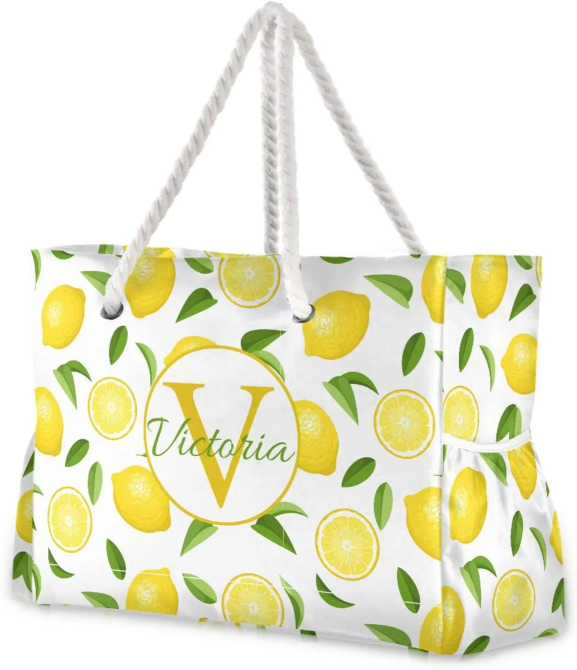 Custom Large Beach Bags Personalized Shoulder Tote Bag for Women Customized Shoulder Bag