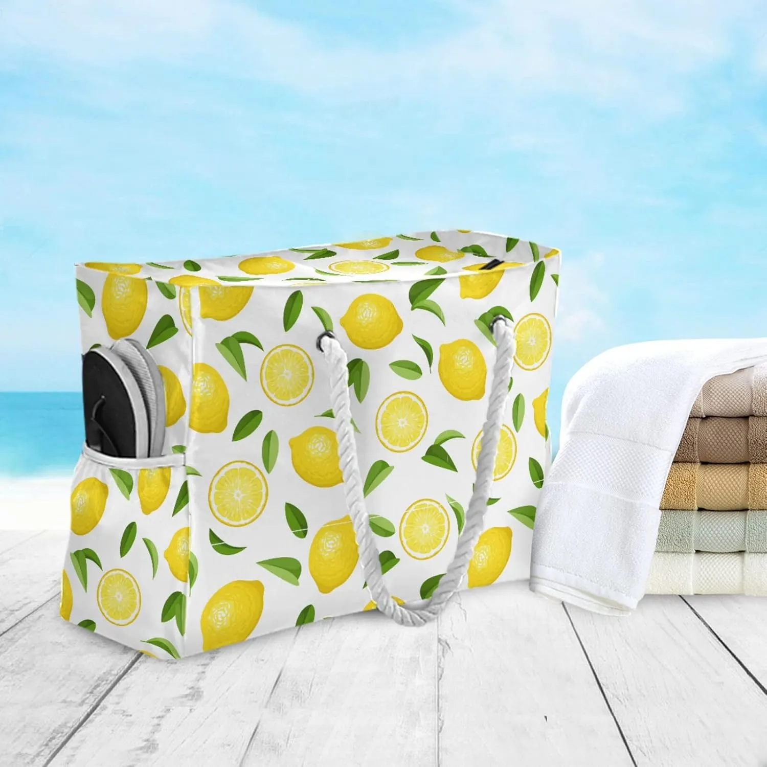 Custom Large Beach Bags Personalized Shoulder Tote Bag for Women Customized Shoulder Bag