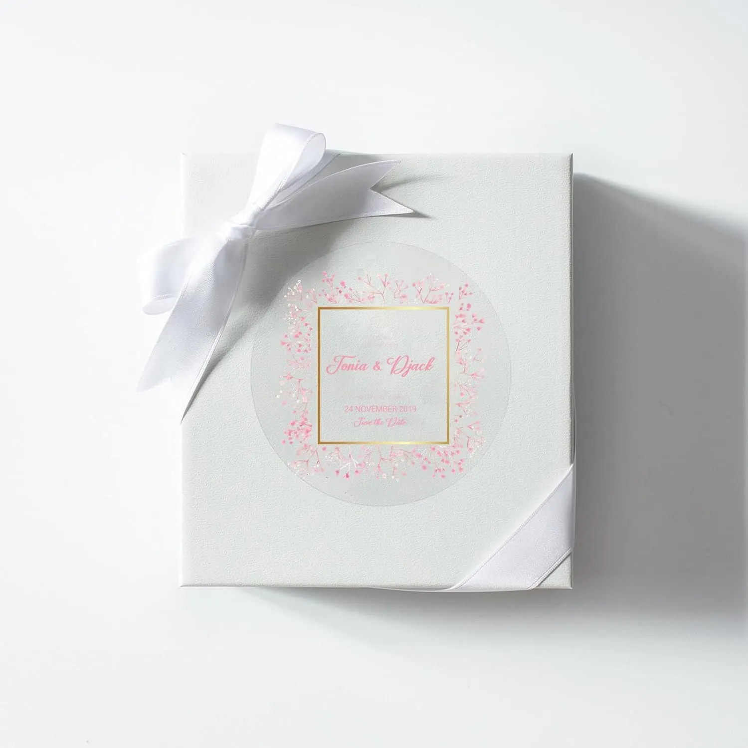 Custom Stickers Personalized Stickers Lables for Businesses Logo and Name,Birthday Party Baby Candy Candle Labels Boxes Wedding Favors Labels Custom Thank You Stickers (Vinyl Foil)
