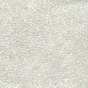 DB 51, Crystal AB Transparent - Miyuki Delica Beads, Size 11, 5 grams - Miyuki Delica & Seed Beads - Wholesale and Retail