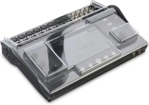 Decksaver Super Strong Polycarbonate Custom Fit Cover Compatible with Allen & Heath CQ-18T, Dust Cover for Travel and Everyday Protection