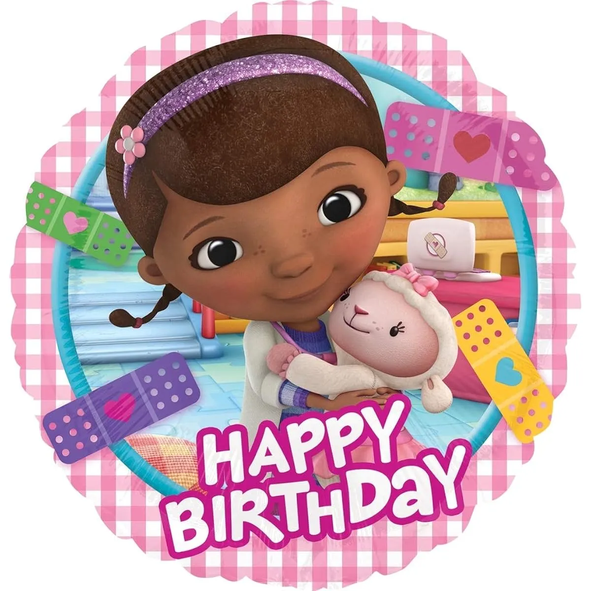 Doc McStuffins Party Supplies 3rd Birthday Balloon Bouquet Decorations