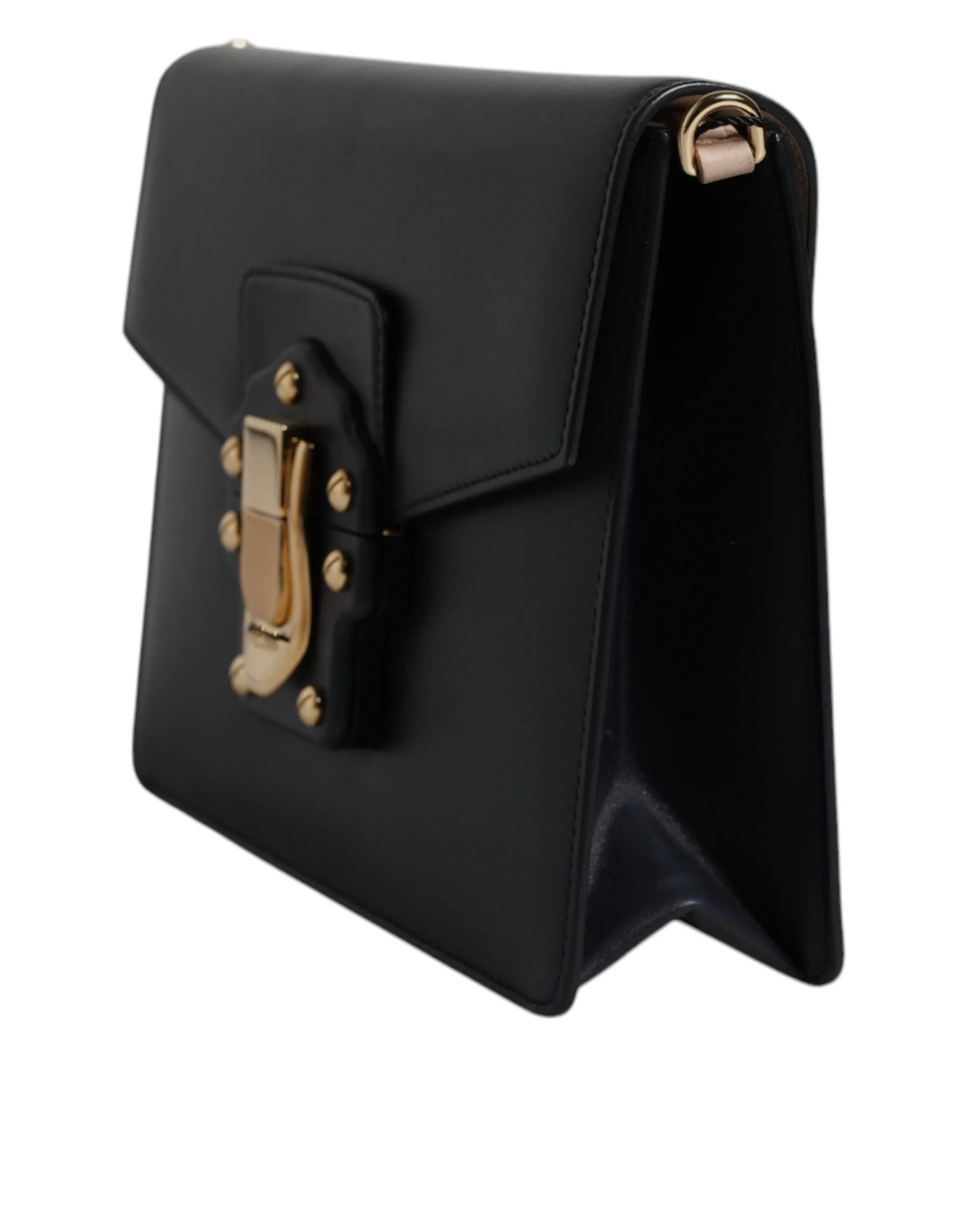 Dolce Leather Black Gabbana & Strap Thanksgiving sale Shoulder Bag Refined Calfskin