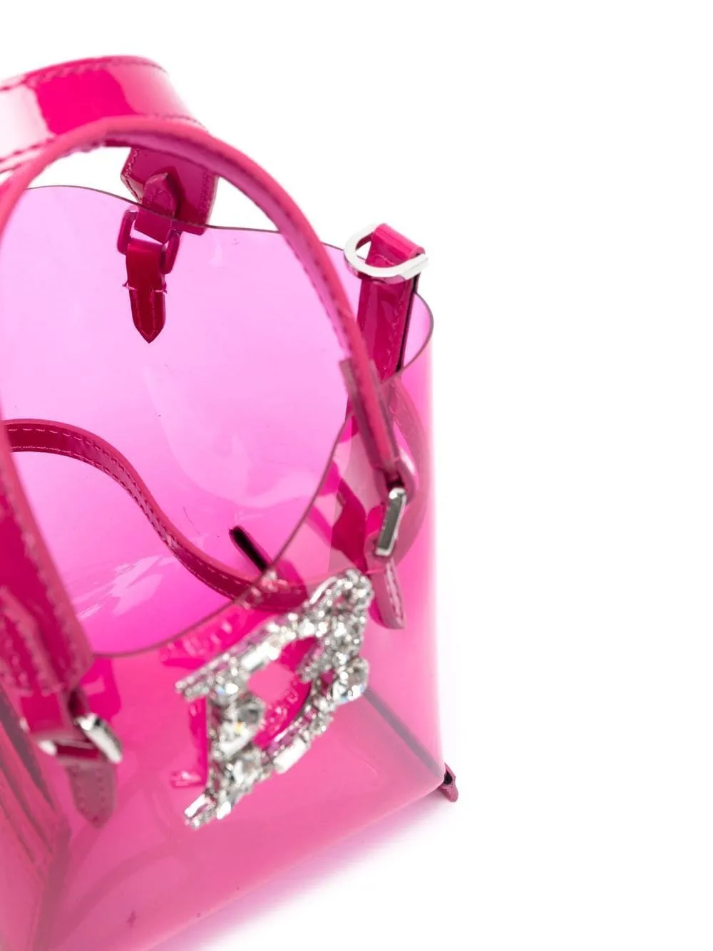 Dsquared2 Logo Pvc Shopping Bag