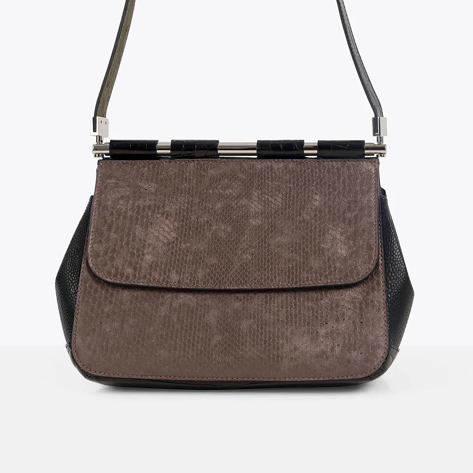 DUALE <br> Black Alligator, Crocodile, Ostrich, Python