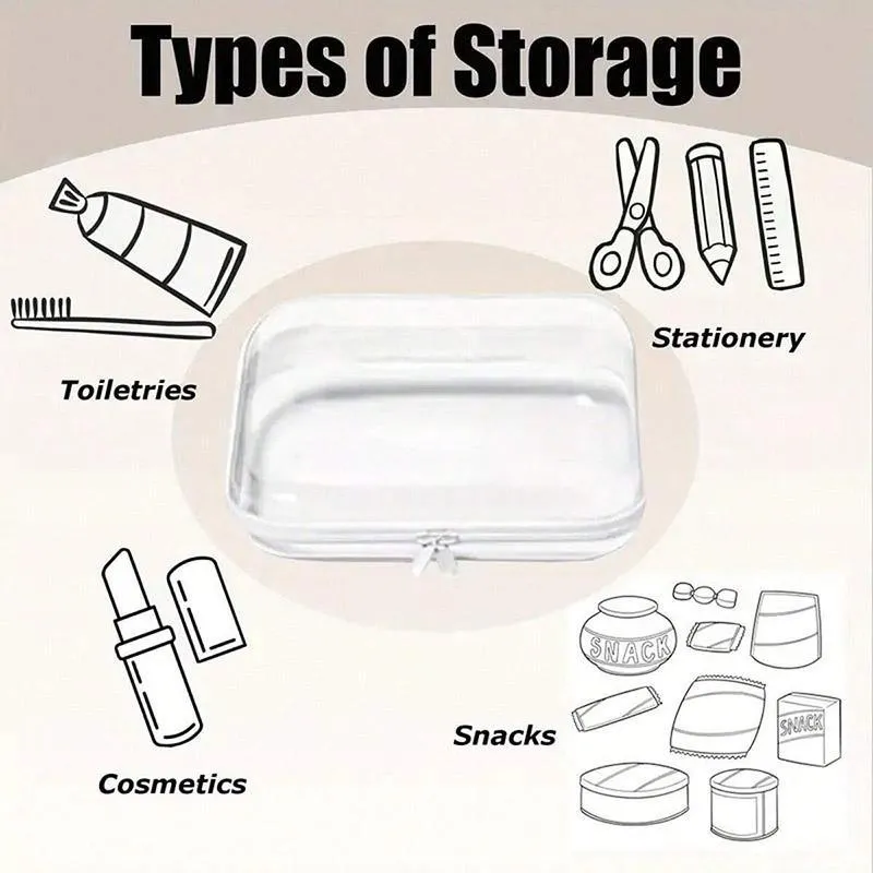 Durable 2pcs Travel Organizer Bags Split Storage for Luggage and Suitcase