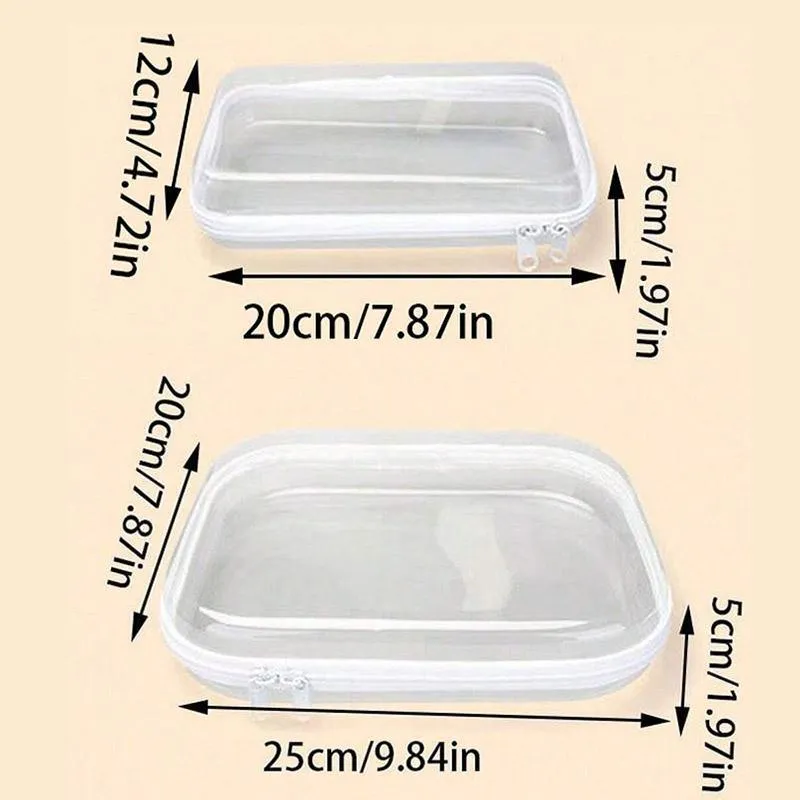 Durable 2pcs Travel Organizer Bags Split Storage for Luggage and Suitcase
