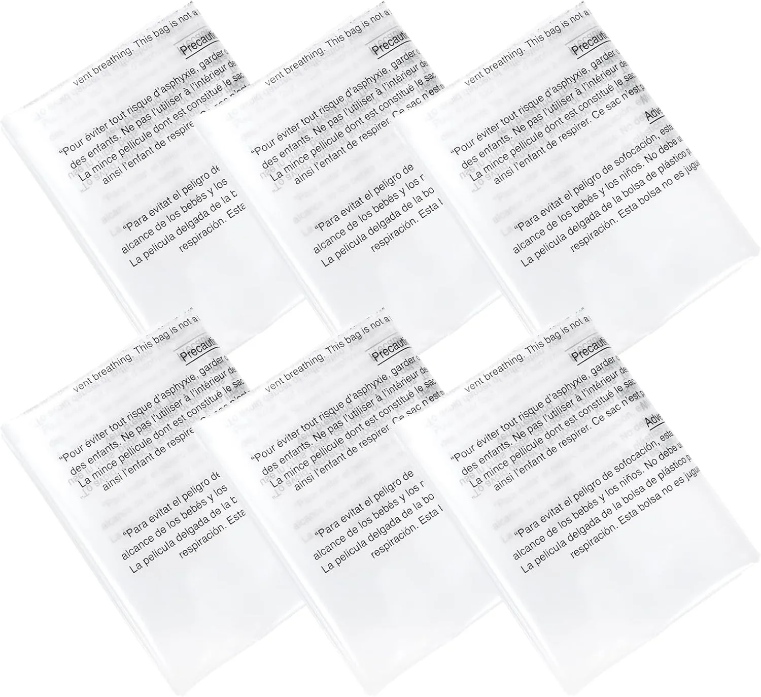Dust Collector Bags For Harbor Central Machinery Harbor Freight, 35 and 70 Gallon Dust Collection Bags for Woodworking Heavy Dust Clear Plastic Bag Lower Collection Bag(6 Pack)