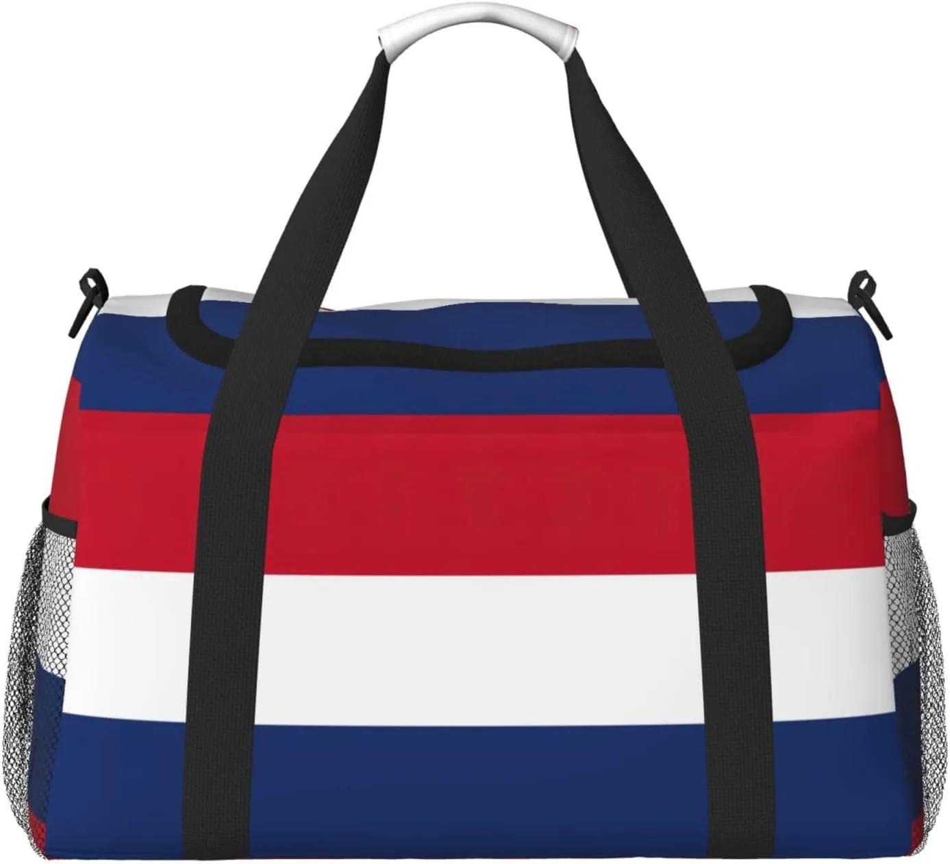 Dutch flag print Overnight Bags for Women and Men Shoulder Bag Carry On Bag for Traveling Travel Essentials