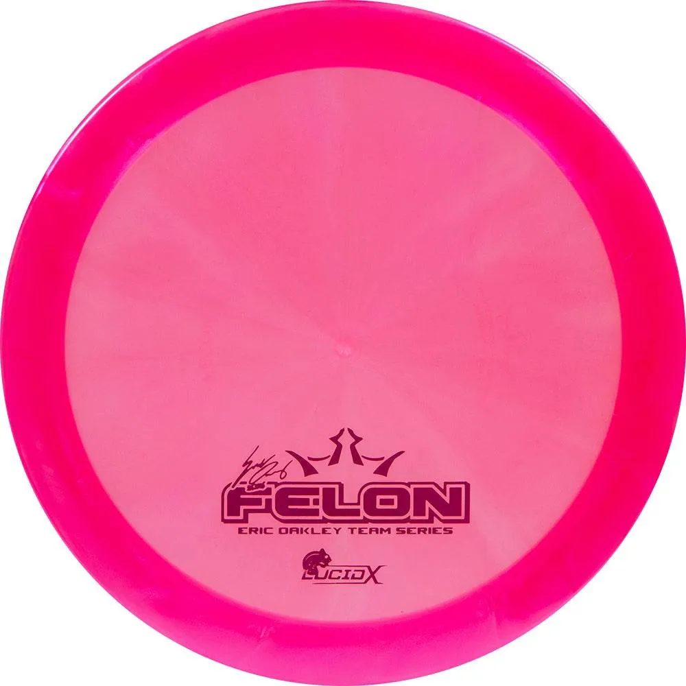 Dynamic Discs Limited Edition 2020 Team Series Eric Oakley Chameleon Lucid-X Felon Fairway Driver Golf Disc