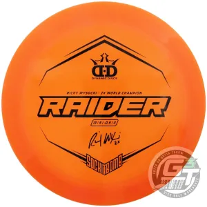 Dynamic Discs Limited Edition Ricky Wysocki Sockibomb Lucid Ice Raider Distance Driver Golf Disc