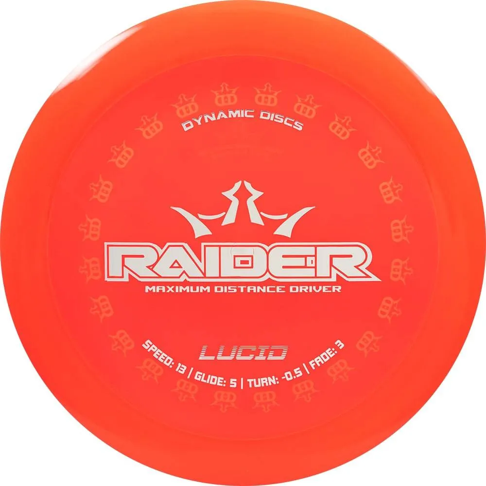 Dynamic Discs Limited Edition Ring Stamp Lucid Raider Distance Driver Golf Disc