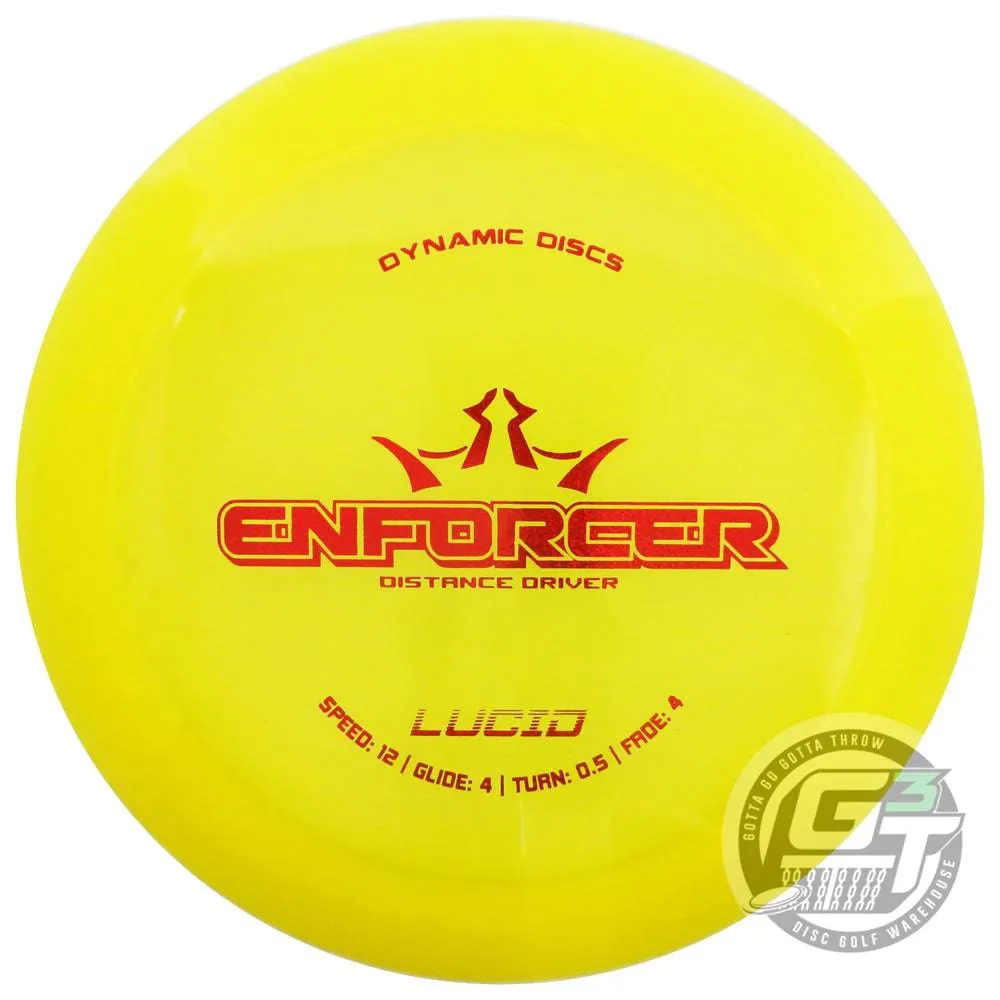 Dynamic Discs Lucid Enforcer Distance Driver Golf Disc