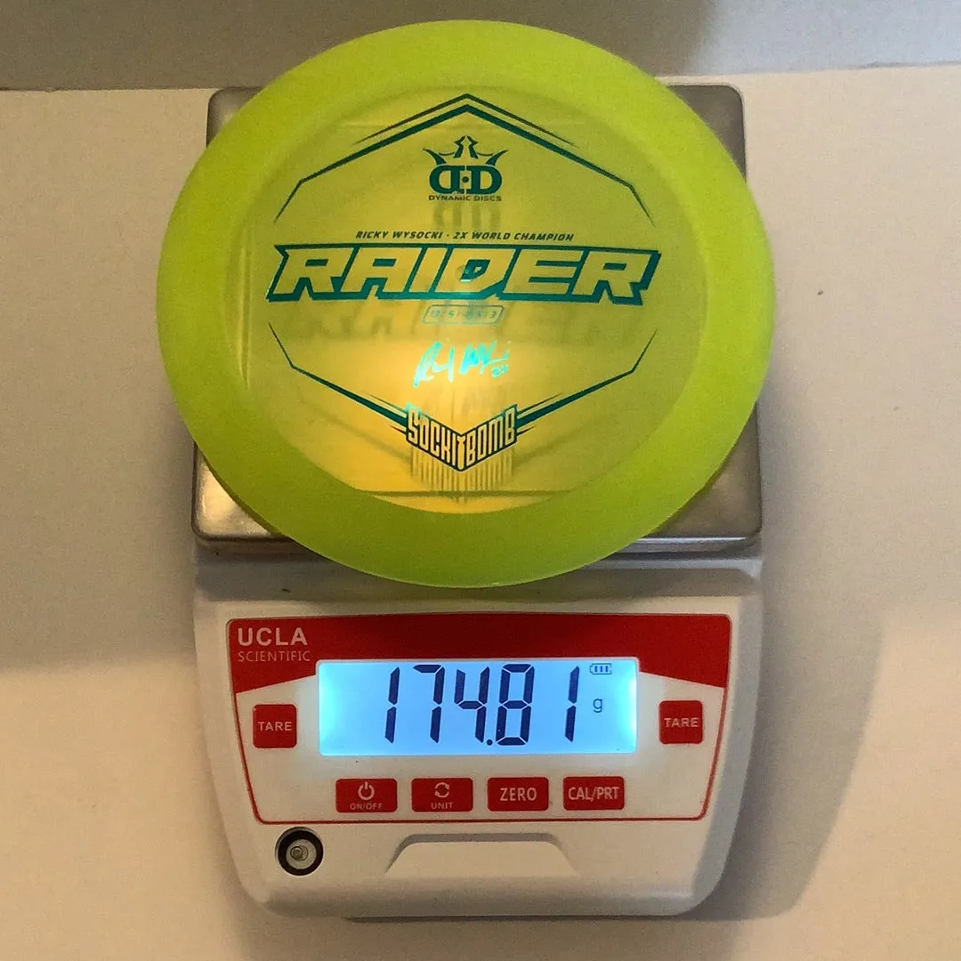 Dynamic Discs Lucid Ice Raider Ricky Wysocki