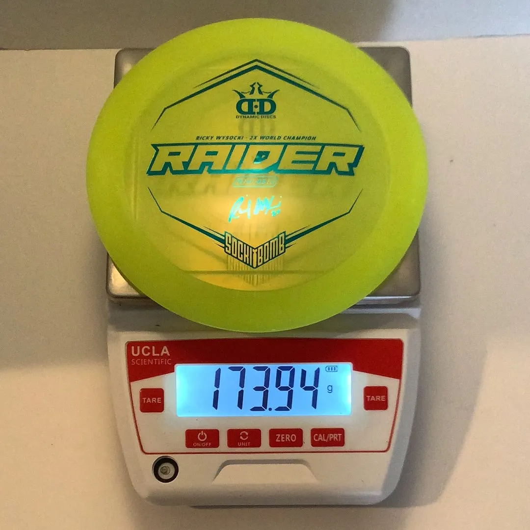 Dynamic Discs Lucid Ice Raider Ricky Wysocki
