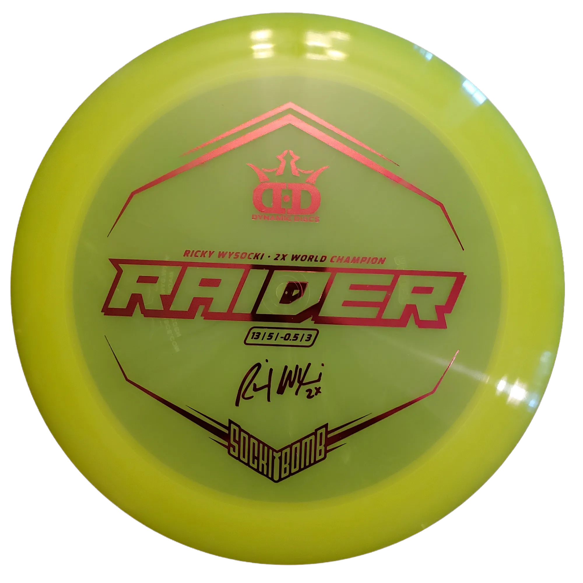Dynamic Discs Lucid Raider - Wysocki Stamp