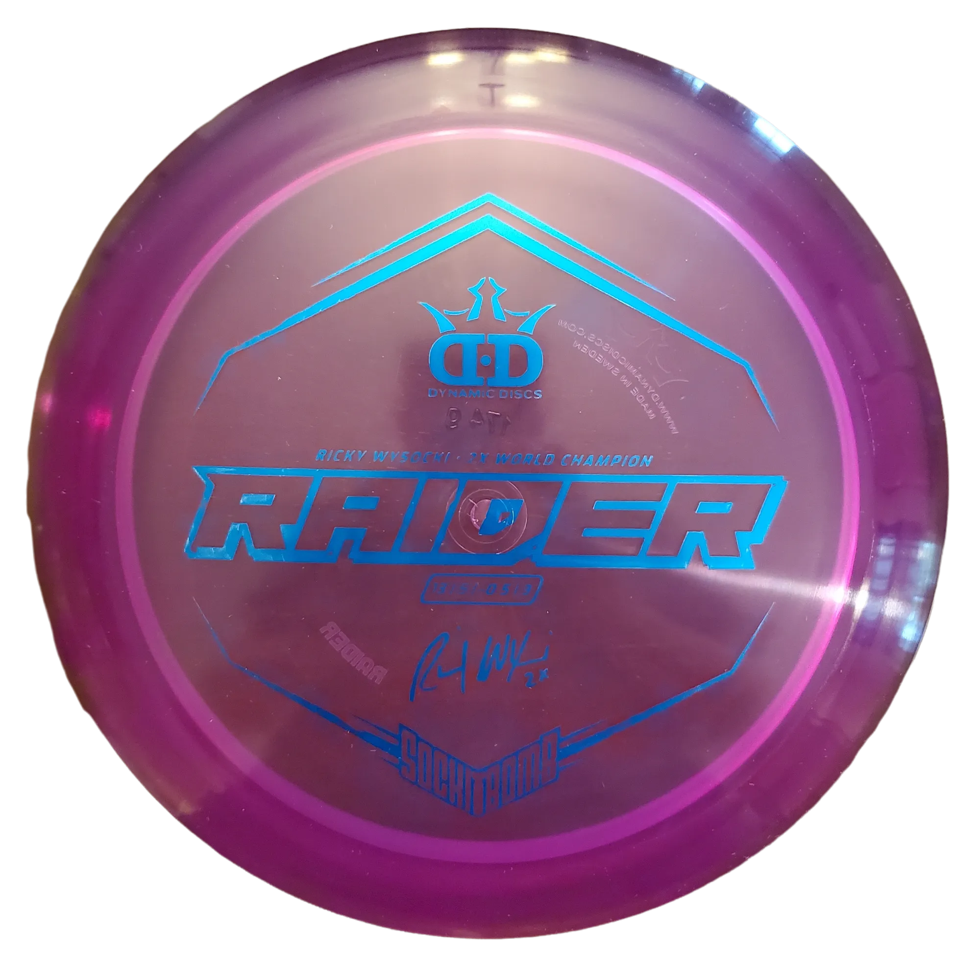 Dynamic Discs Lucid Raider - Wysocki Stamp