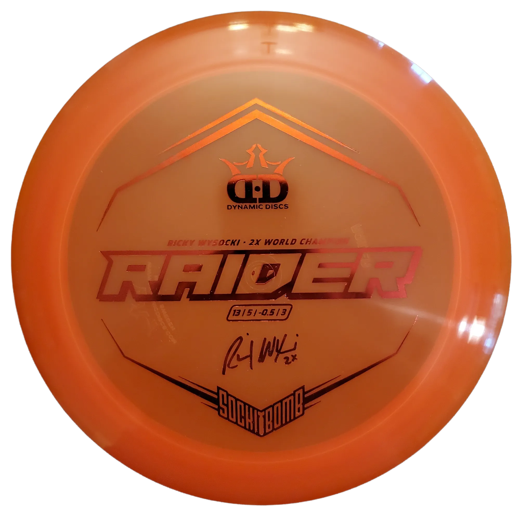 Dynamic Discs Lucid Raider - Wysocki Stamp