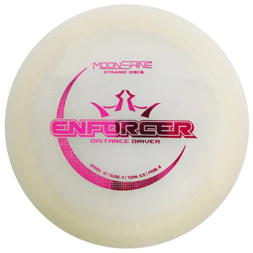 Dynamic Discs Moonshine Glow Lucid Enforcer Distance Driver Golf Disc