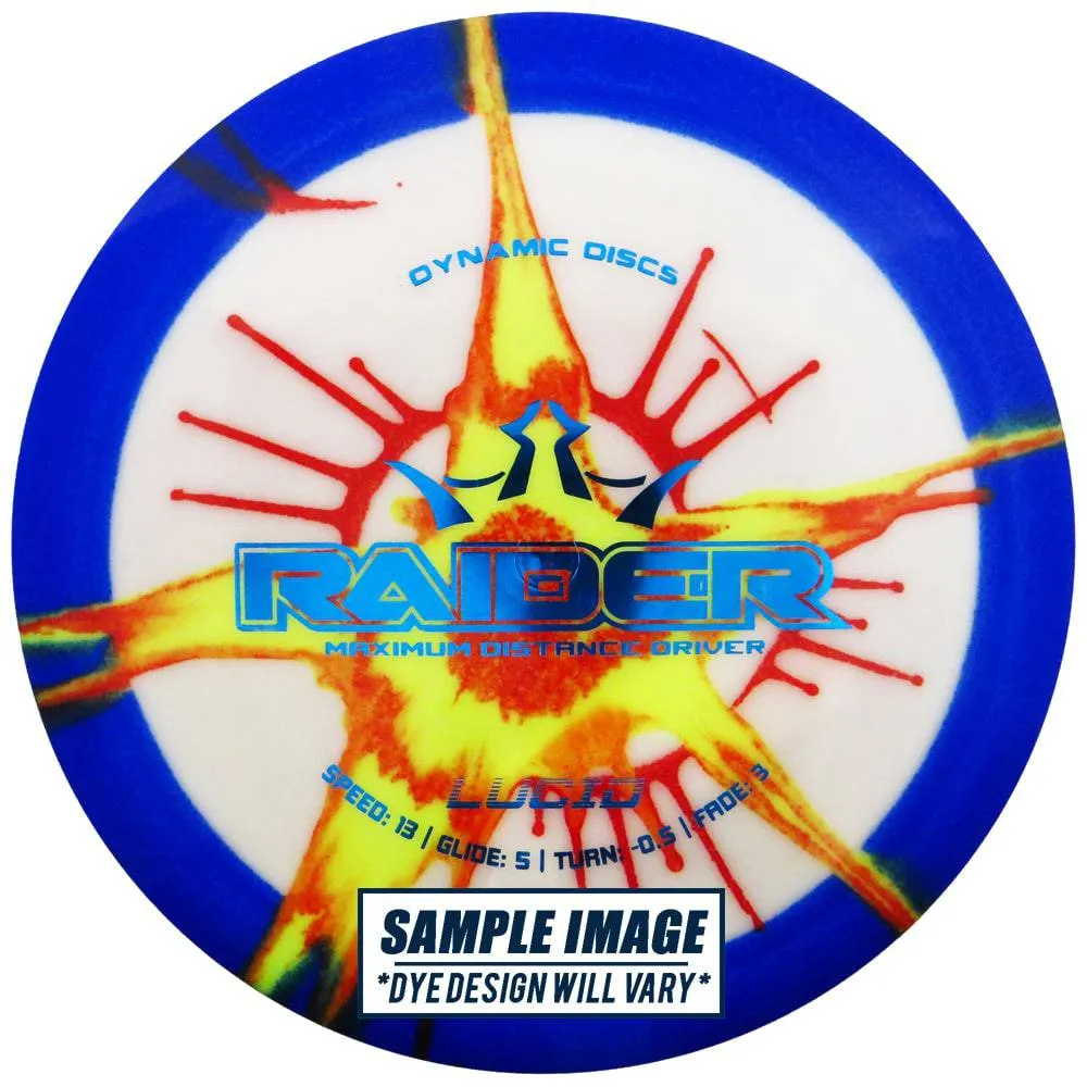 Dynamic Discs MyDye Lucid Raider Distance Driver Golf Disc