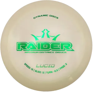 Dynamic Discs Raider - Lucid Line - White