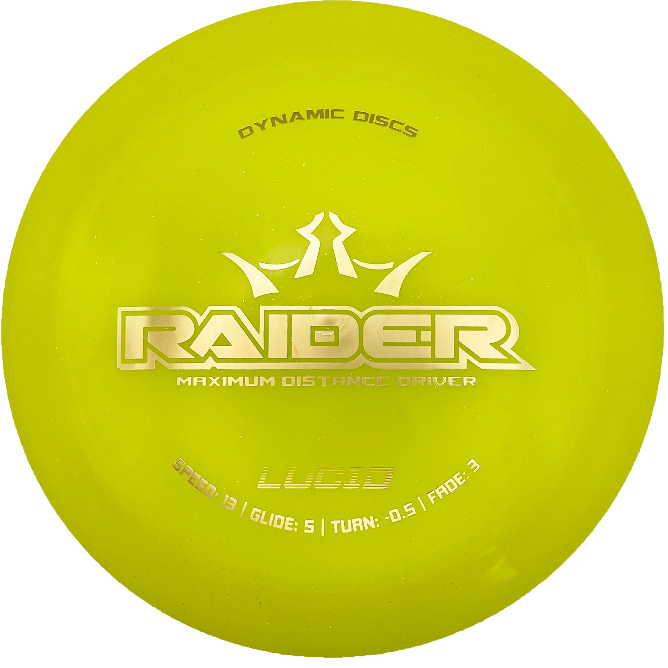 Dynamic Discs Raider - Lucid Line - Yellow