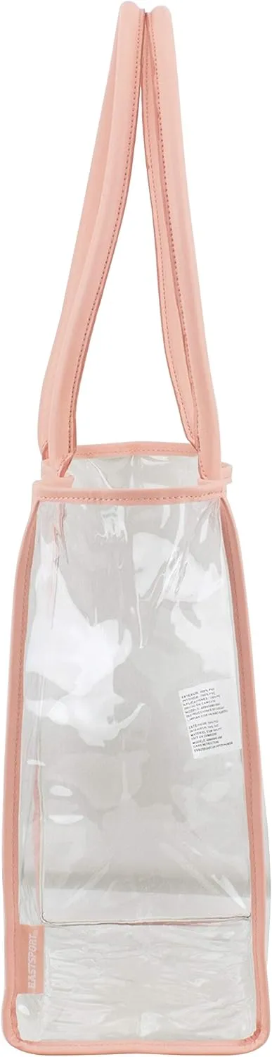 Eastsport Clear Handbag Bundle Set, Heavy Duty PVC Transparent See Through Daypack Tote Bag for College Workplace