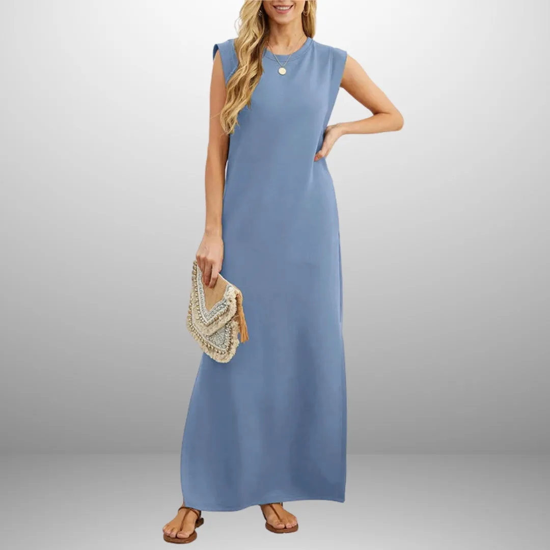 EMMA | Long Fluid Anti-Crease Dress