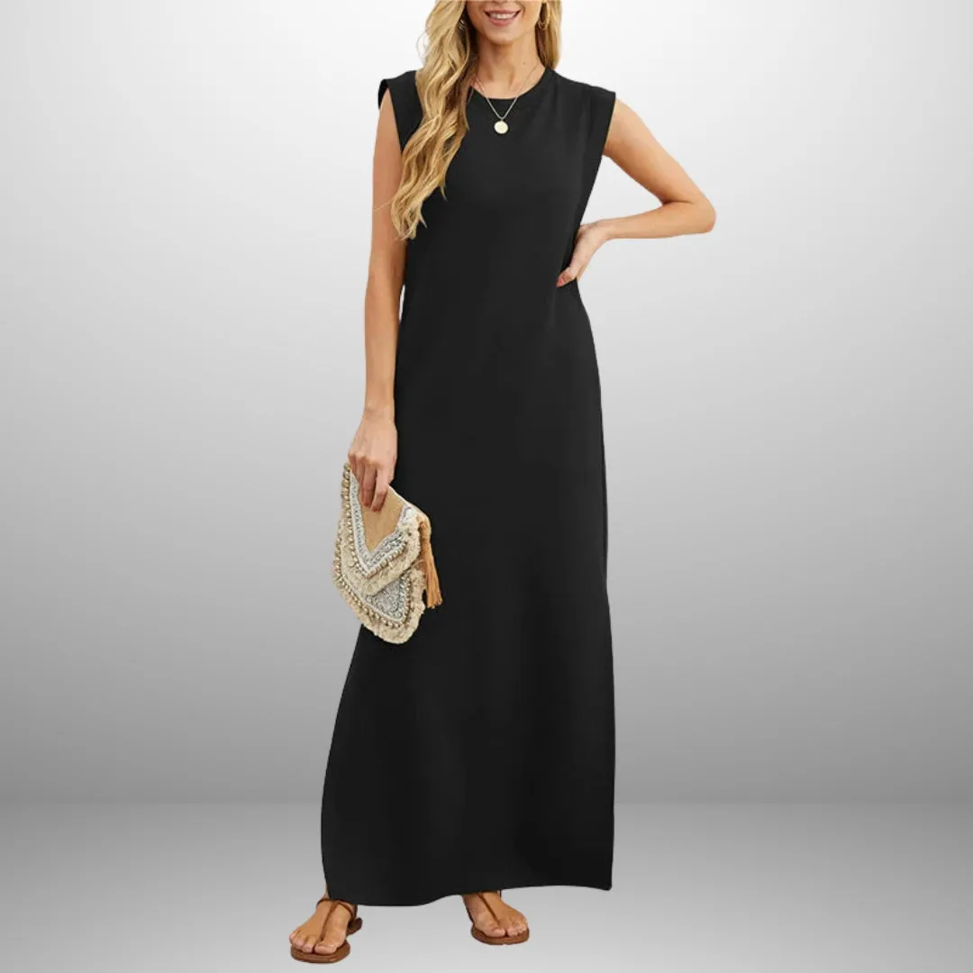 EMMA | Long Fluid Anti-Crease Dress