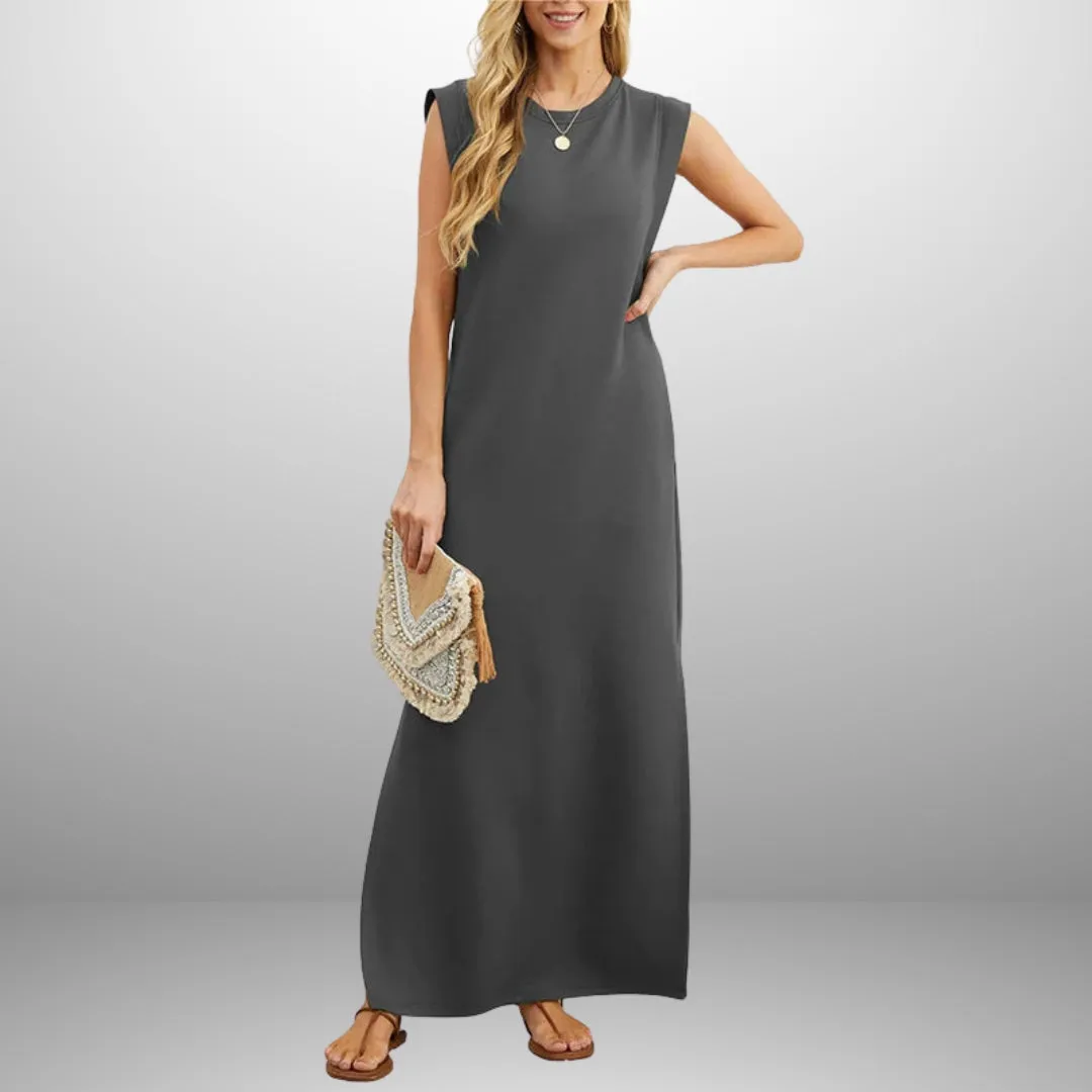EMMA | Long Fluid Anti-Crease Dress