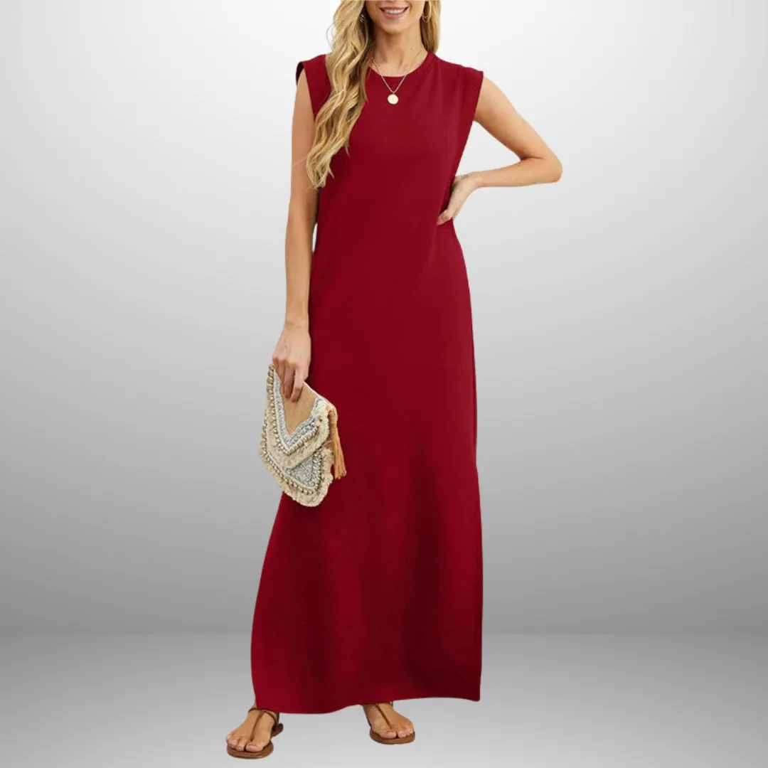 EMMA | Long Fluid Anti-Crease Dress