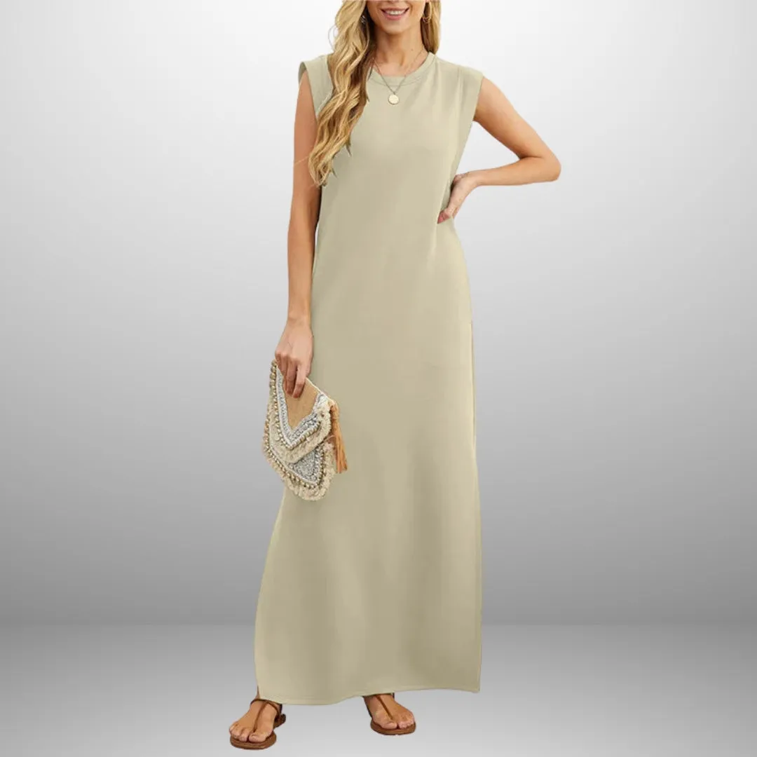 EMMA | Long Fluid Anti-Crease Dress