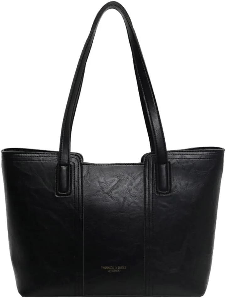 Epsion Large Tote Bag for Women Soft Vegan Leather Purses Handbags Ladies Shoulder Bags 2025