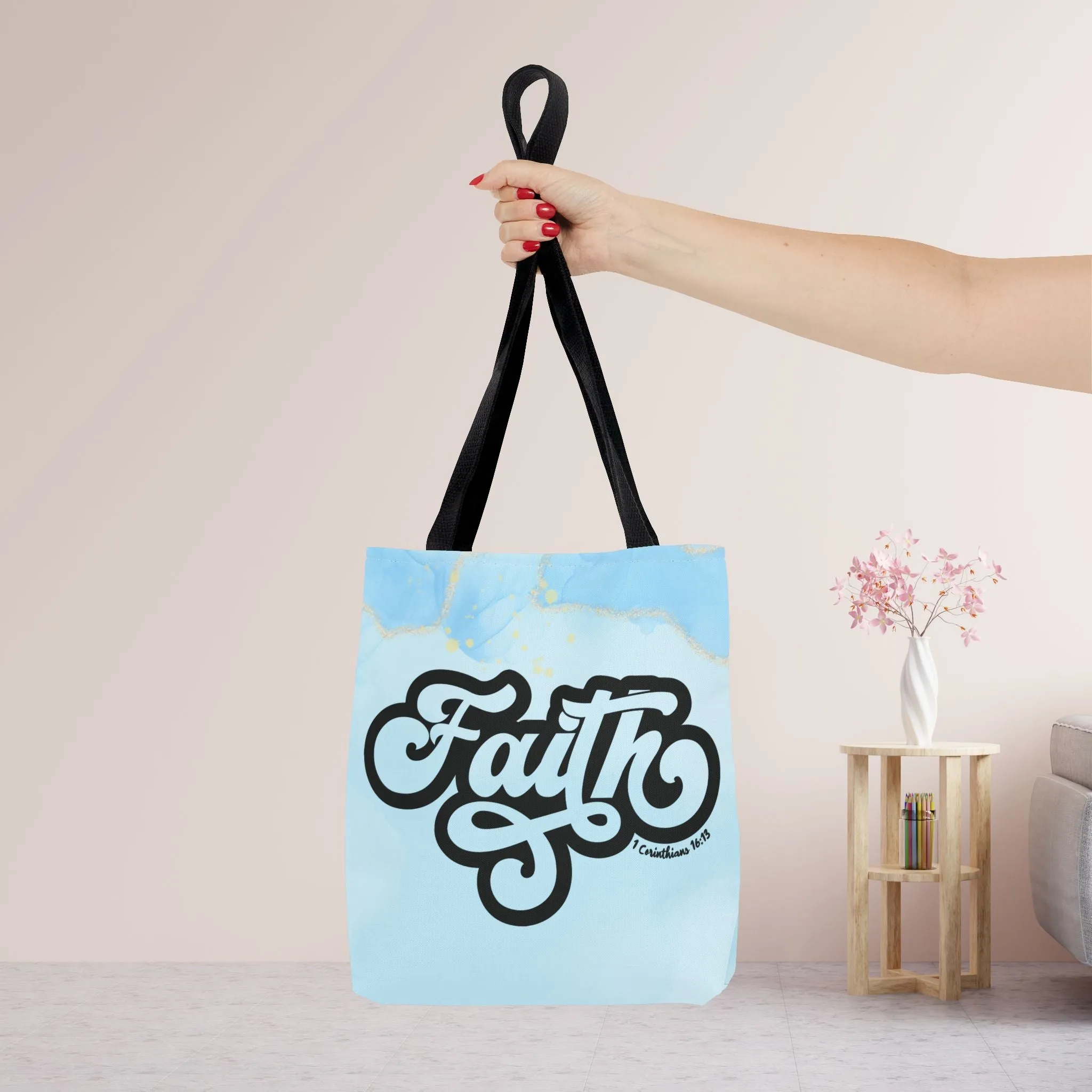 Faith Tote Bag - Christian Tote Bag