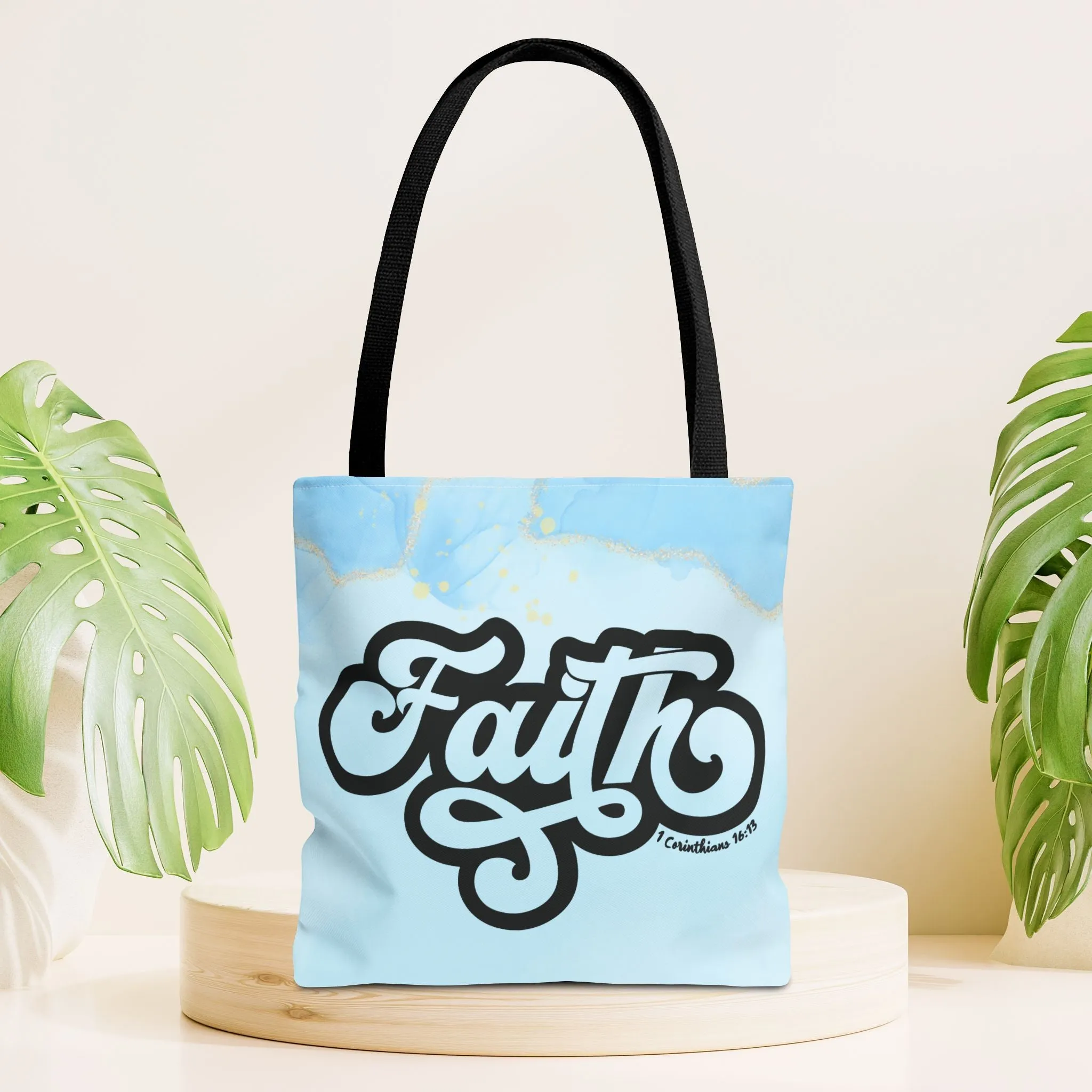 Faith Tote Bag - Christian Tote Bag